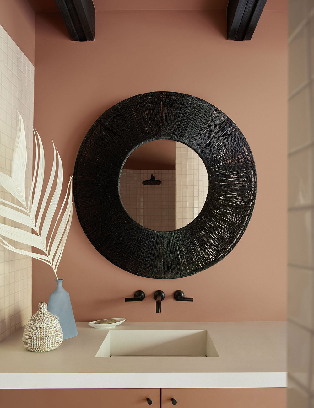 Lulu and Georgia - Carlotta Round Mirror