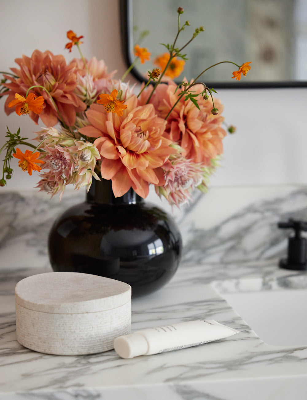 Lulu and Georgia - Limestone Bath Accessories by Kassatex