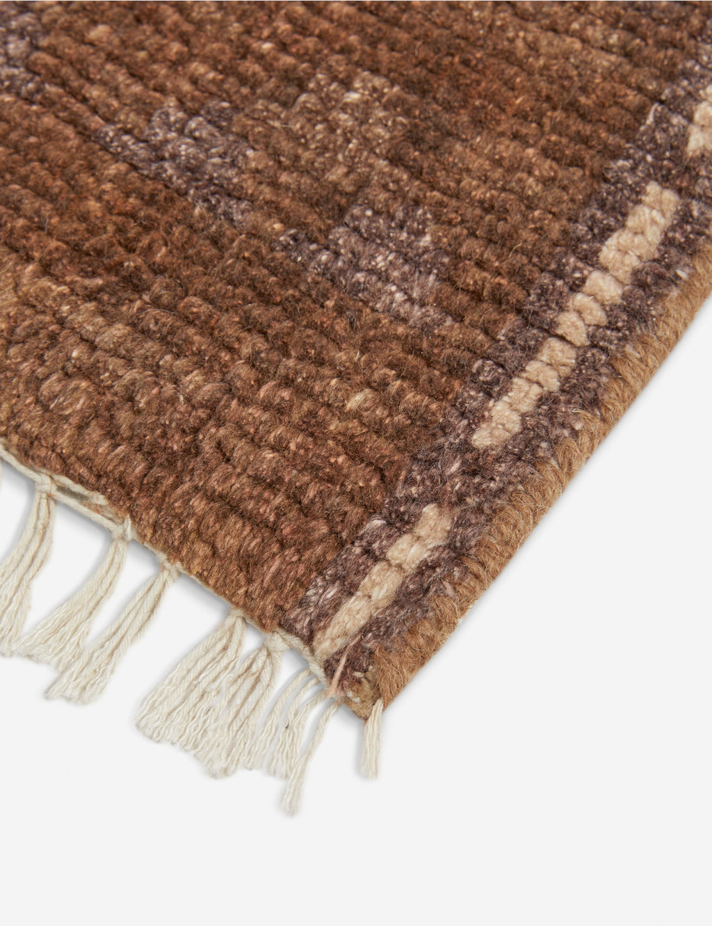 Lulu and Georgia - Baz Hand-Knotted Wool Rug Swatch, 18" x 18"