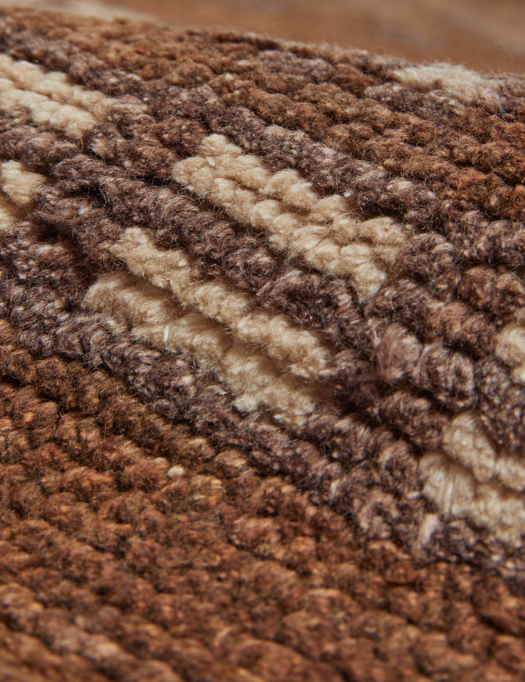 Lulu and Georgia - Baz Hand-Knotted Wool Rug Swatch, 18" x 18"