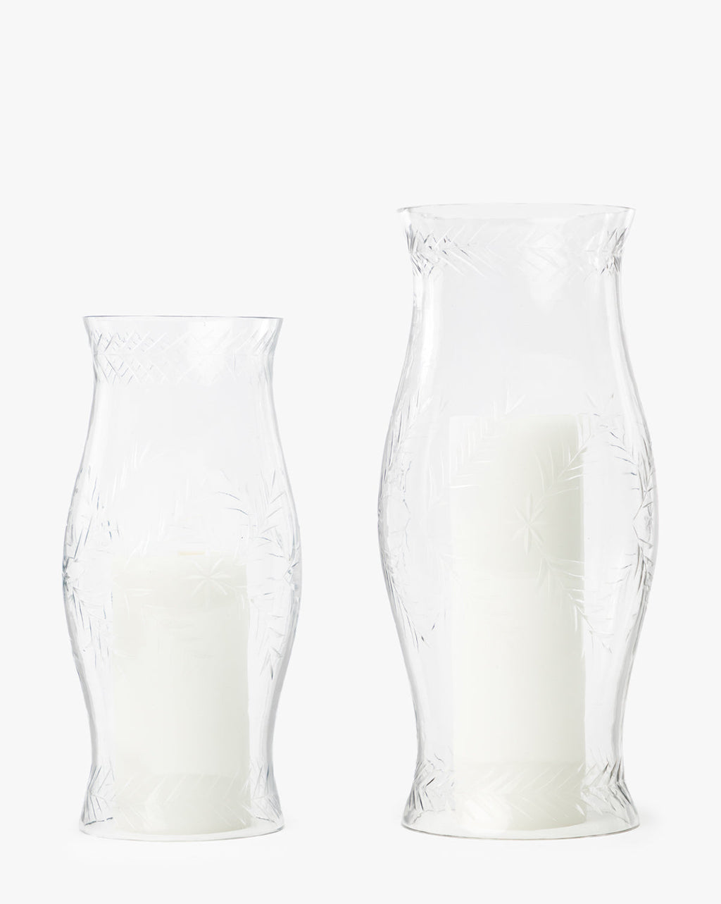 McGee & Co - Beauchamp Cut Glass Hurricane