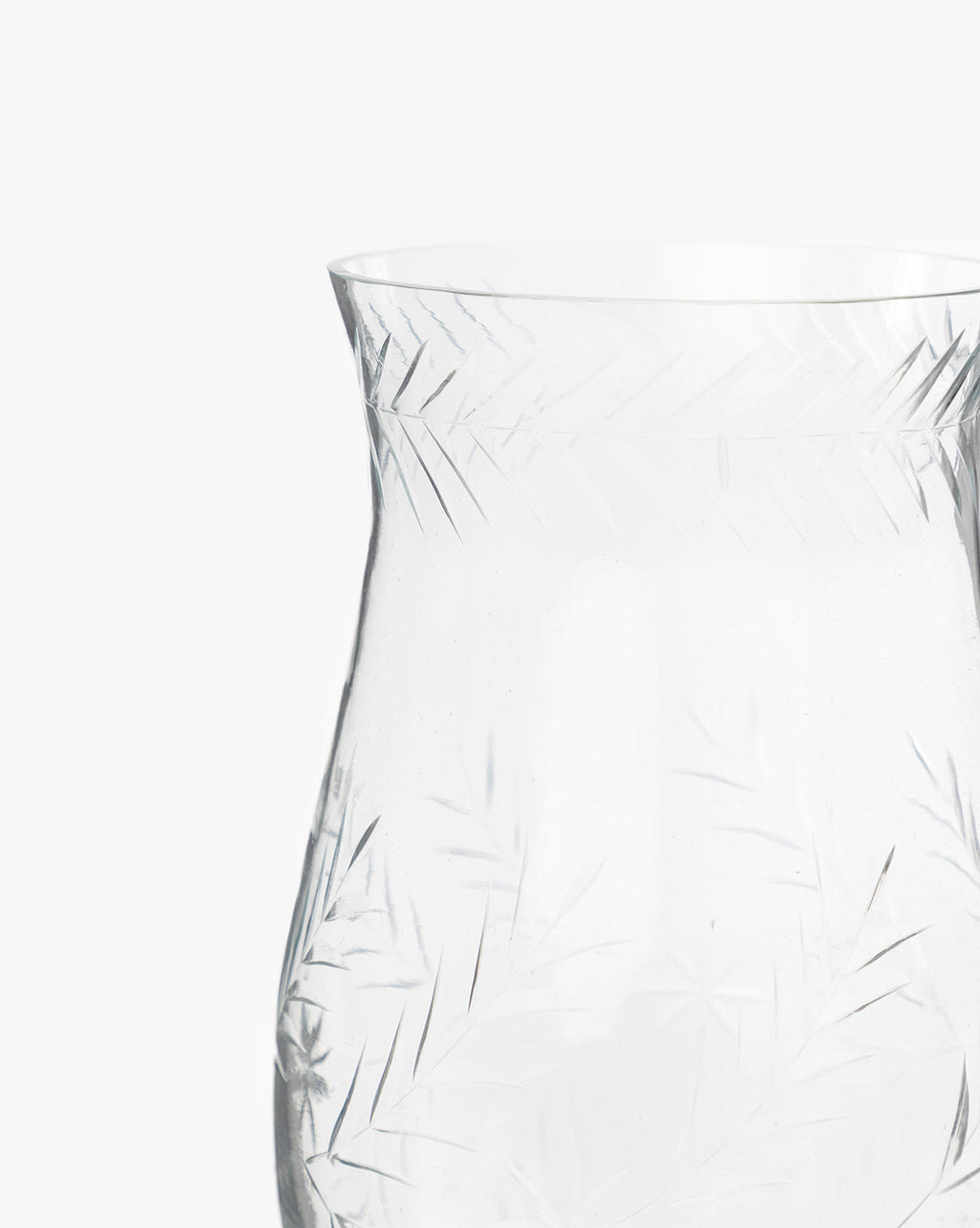 McGee & Co - Beauchamp Cut Glass Hurricane