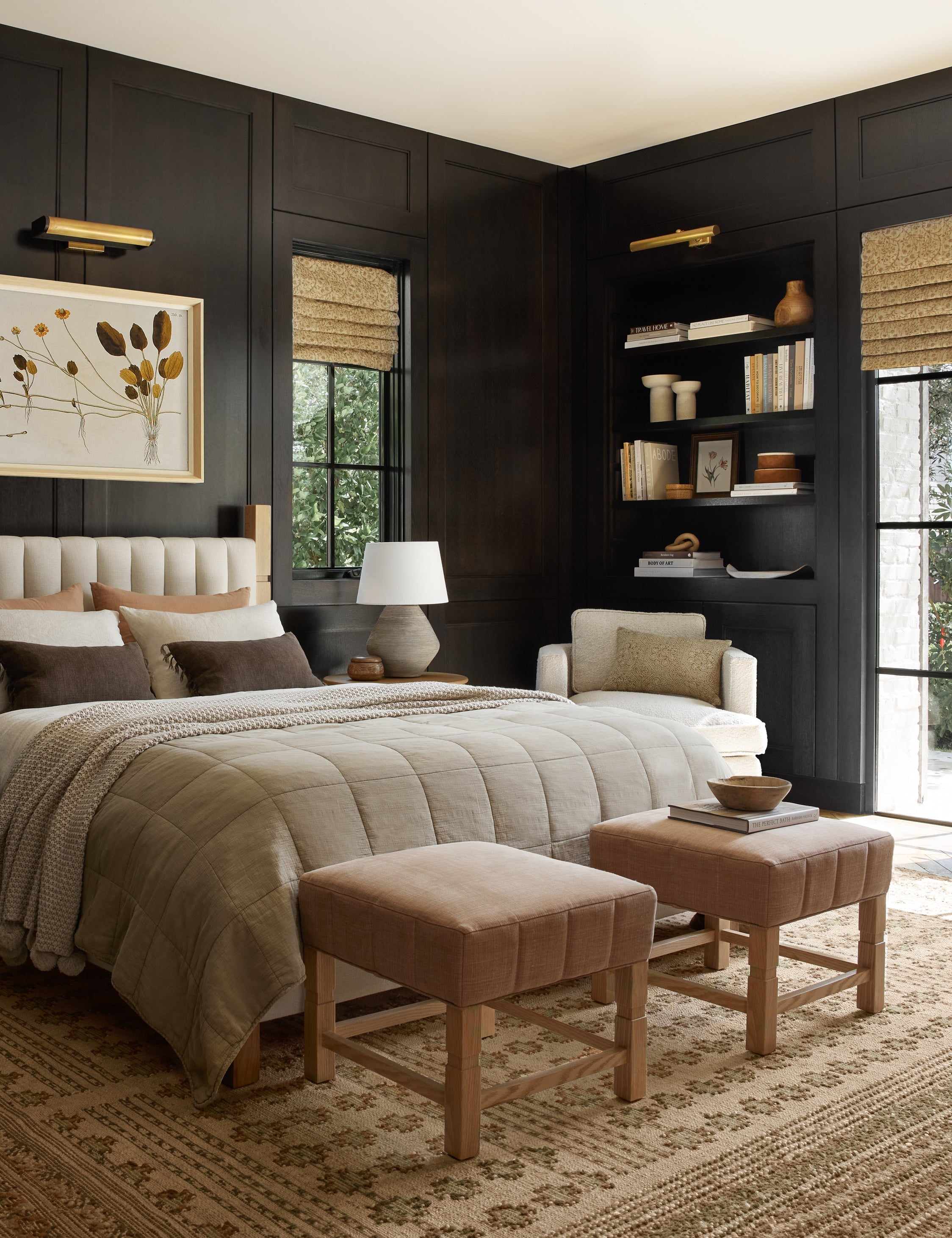 Lulu and Georgia - Ambleside Ottoman by Ginny Macdonald