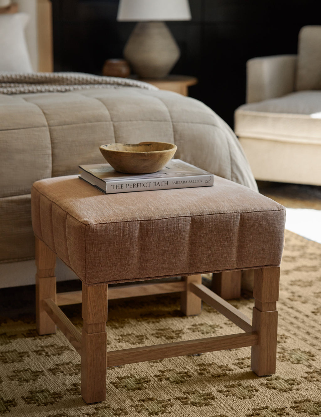 Lulu and Georgia - Ambleside Ottoman by Ginny Macdonald