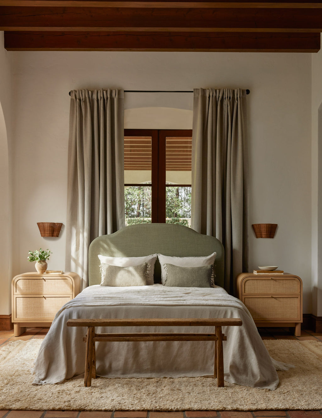 Lulu and Georgia - Roy Linen Pillow