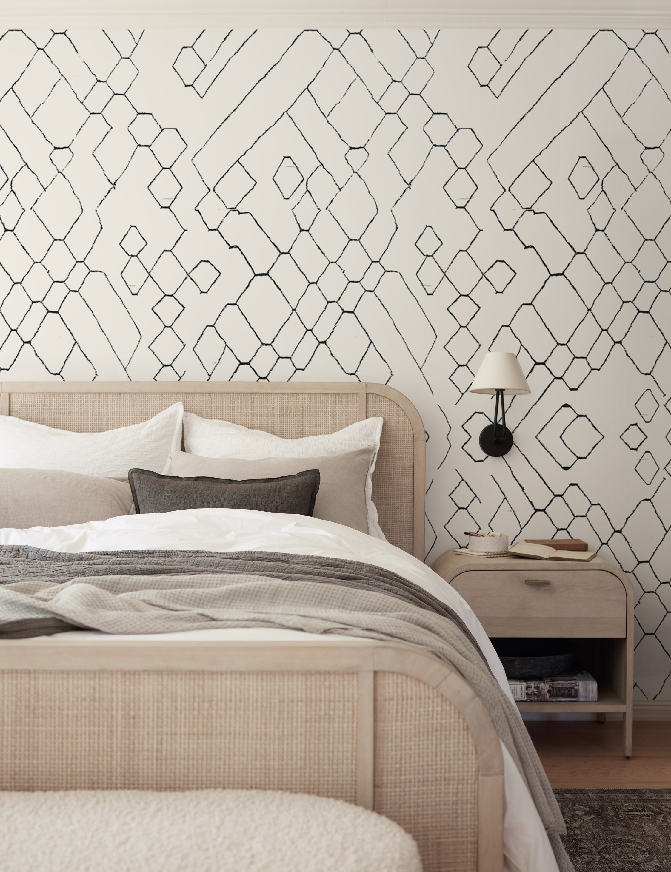 Lulu and Georgia - Moroccan Wallpaper Mural by Sarah Sherman Samuel