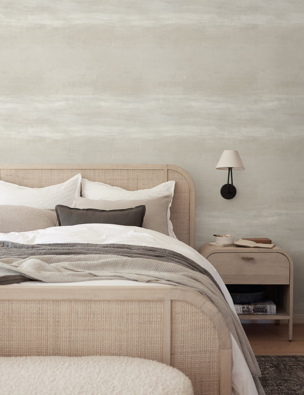 Lulu and Georgia - Serene Reflection Wallpaper by Carol Benson