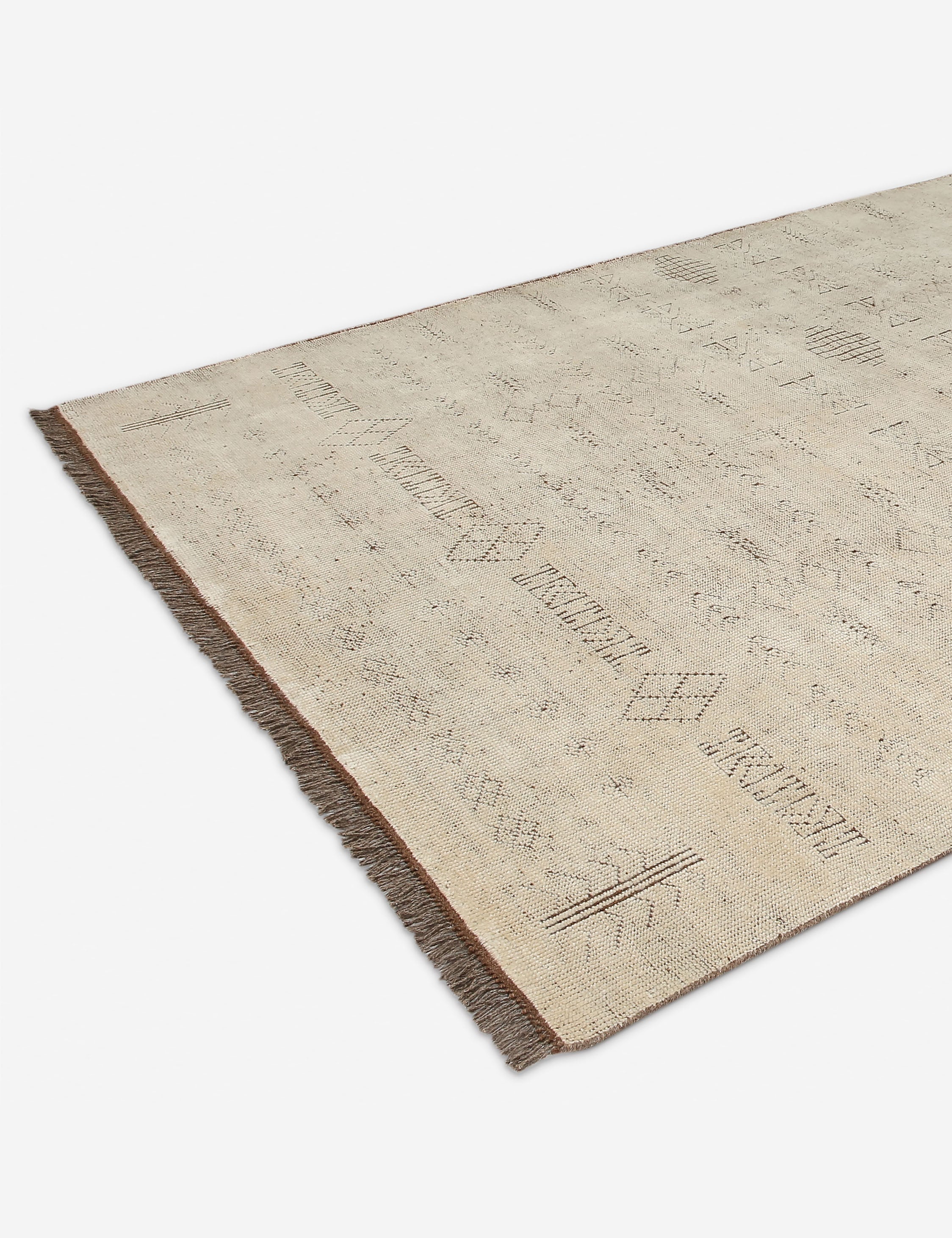 Lulu and Georgia - Belgian Hand-Knotted Wool Rug by Button Atelier x Co.House Designs