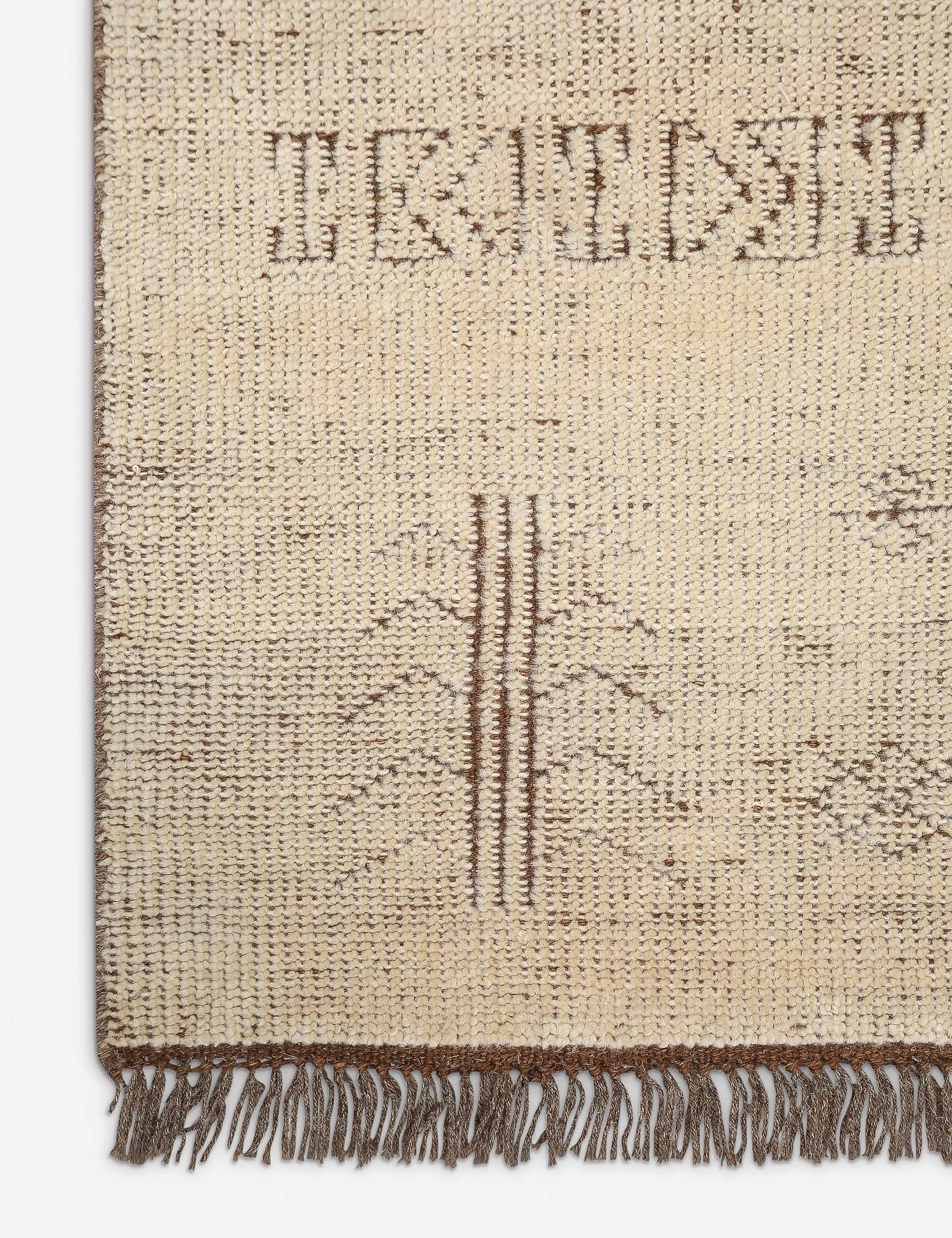 Lulu and Georgia - Belgian Hand-Knotted Wool Rug by Button Atelier x Co.House Designs