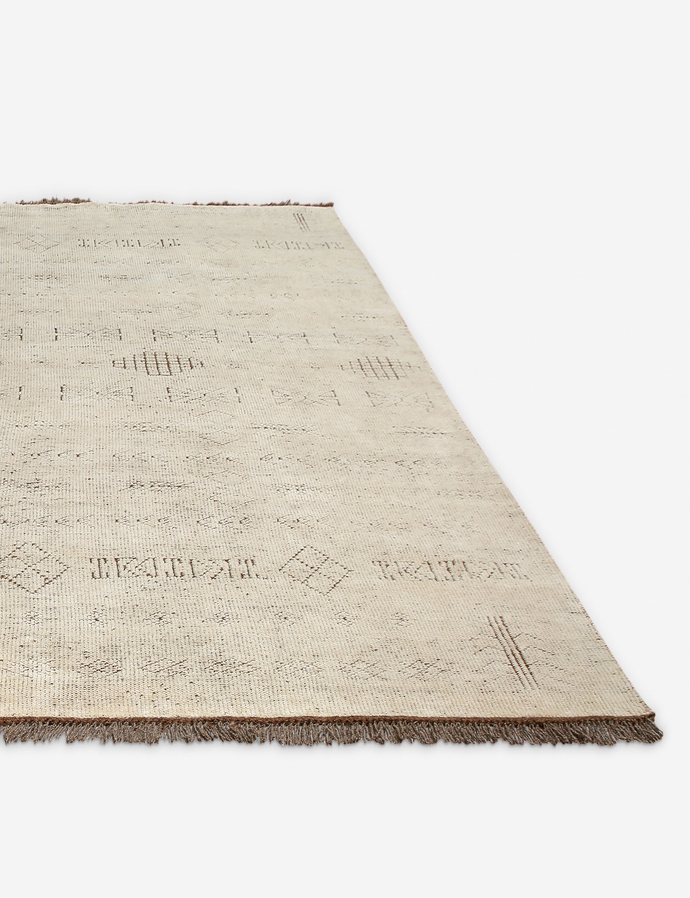 Lulu and Georgia - Belgian Hand-Knotted Wool Rug by Button Atelier x Co.House Designs