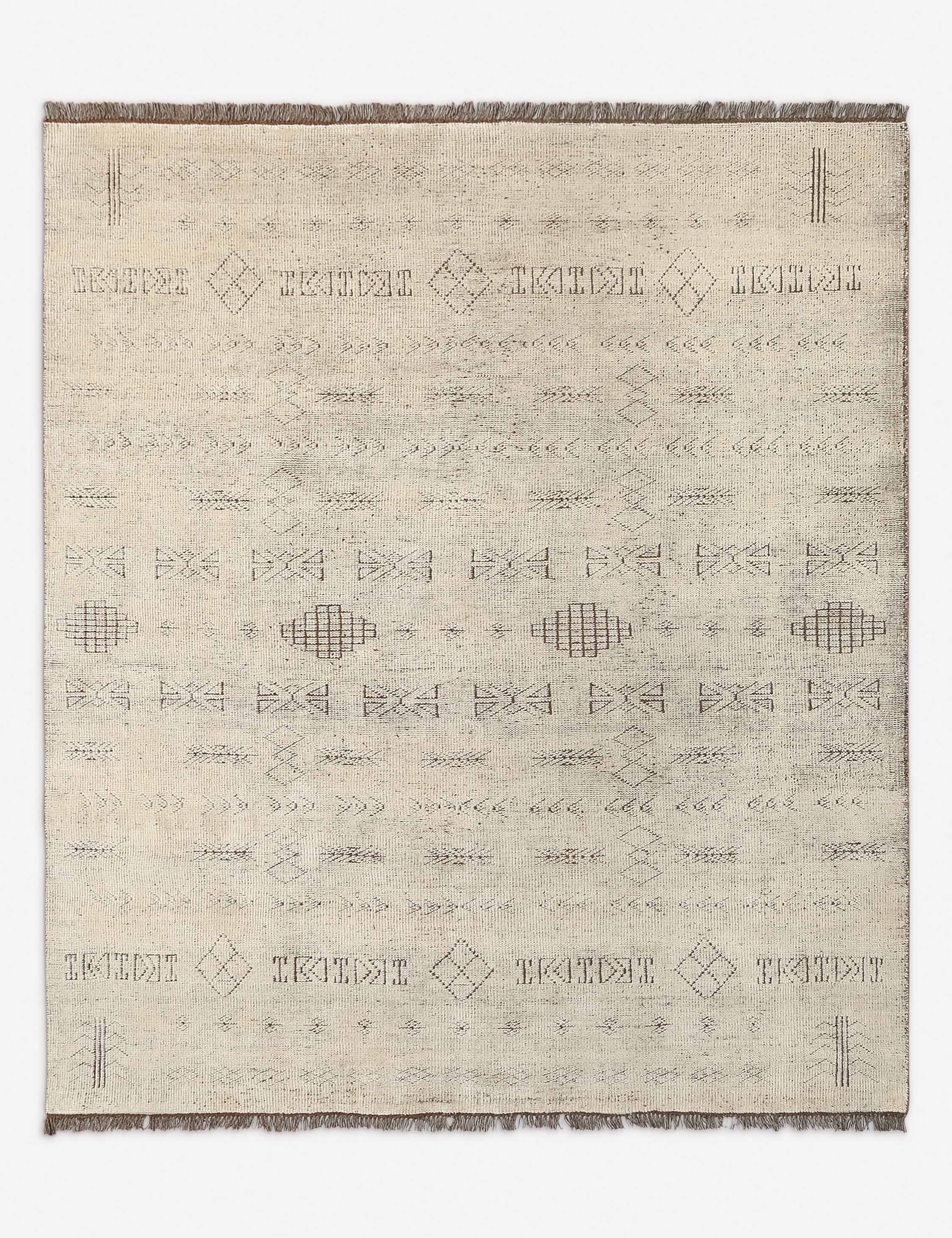 Lulu and Georgia - Belgian Hand-Knotted Wool Rug by Button Atelier x Co.House Designs