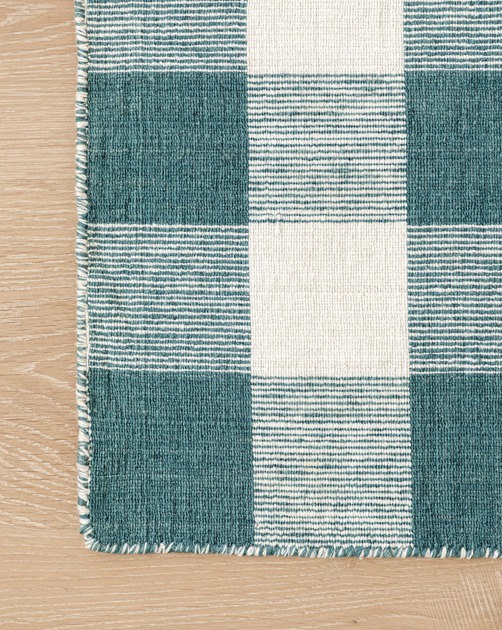 McGee & Co - Belleville Blue Handwoven Indoor/Outdoor Rug