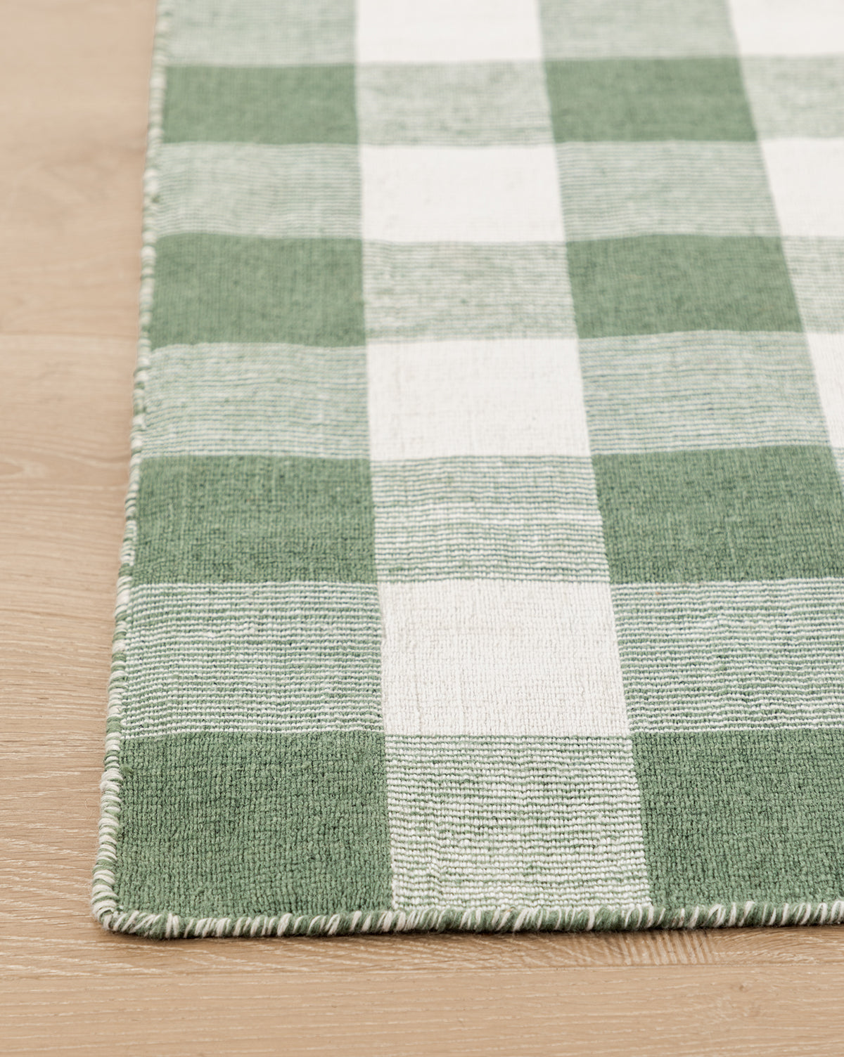 McGee & Co - Belleville Green Handwoven Indoor/Outdoor Rug