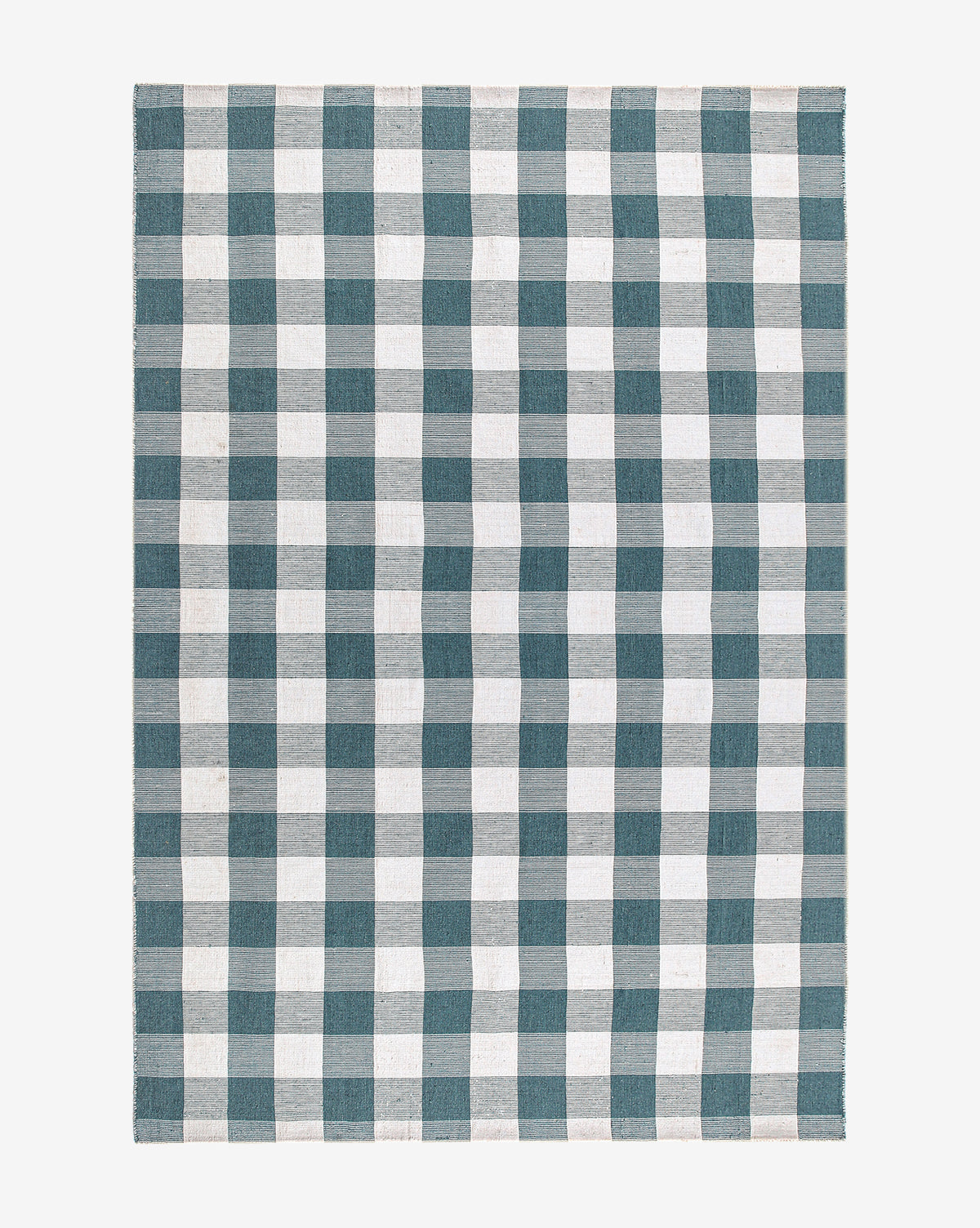 McGee & Co - Belleville Blue Handwoven Indoor/Outdoor Rug