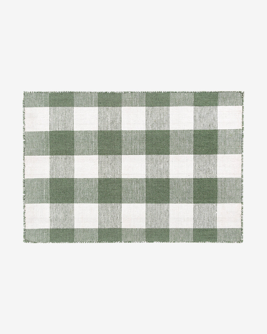 McGee & Co - Belleville Green Handwoven Indoor/Outdoor Rug