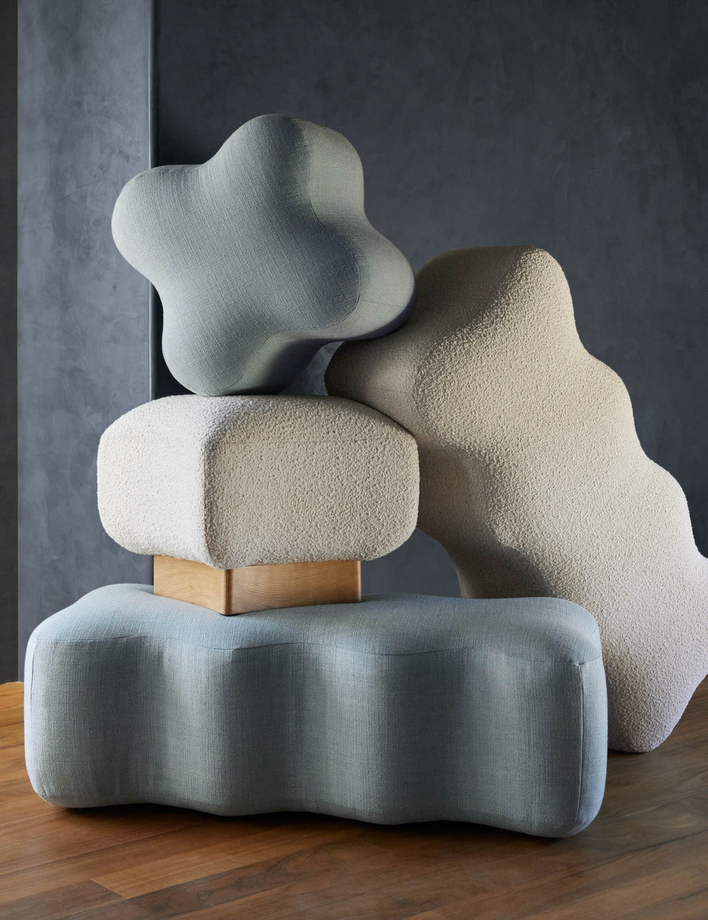 Lulu and Georgia - June Ottoman by Eny Lee Parker