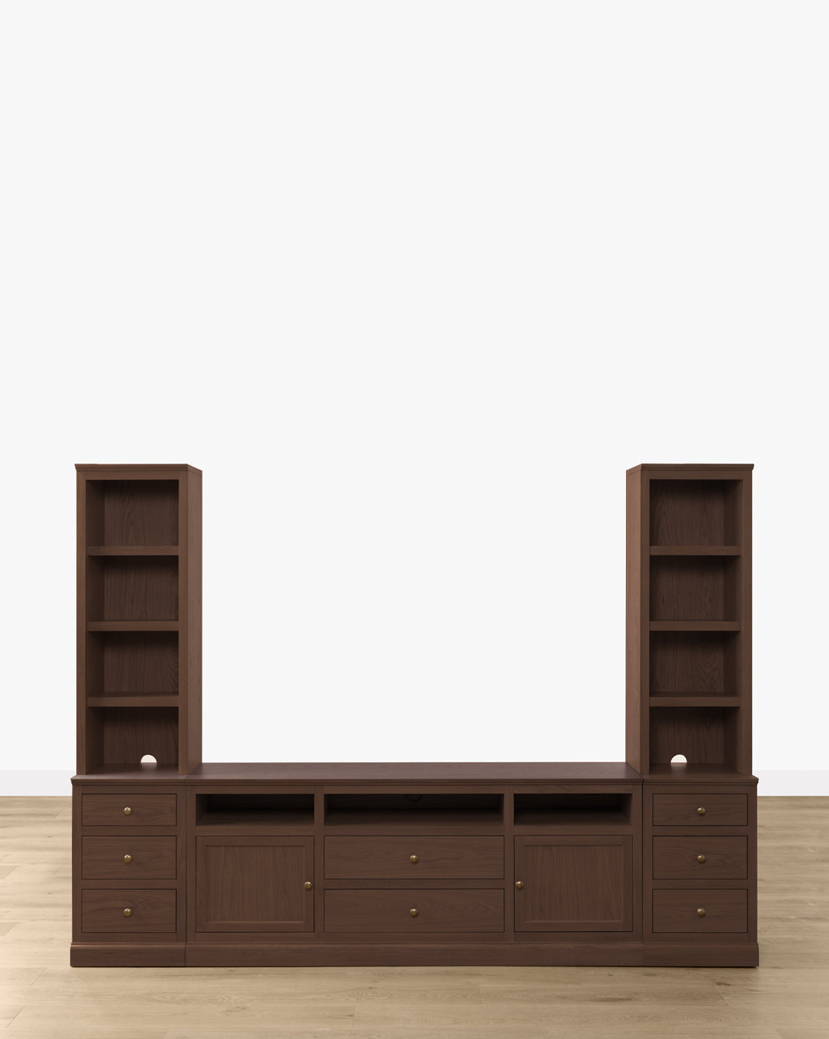 McGee & Co - Bernard Storage Media Console Set (108" - 132")