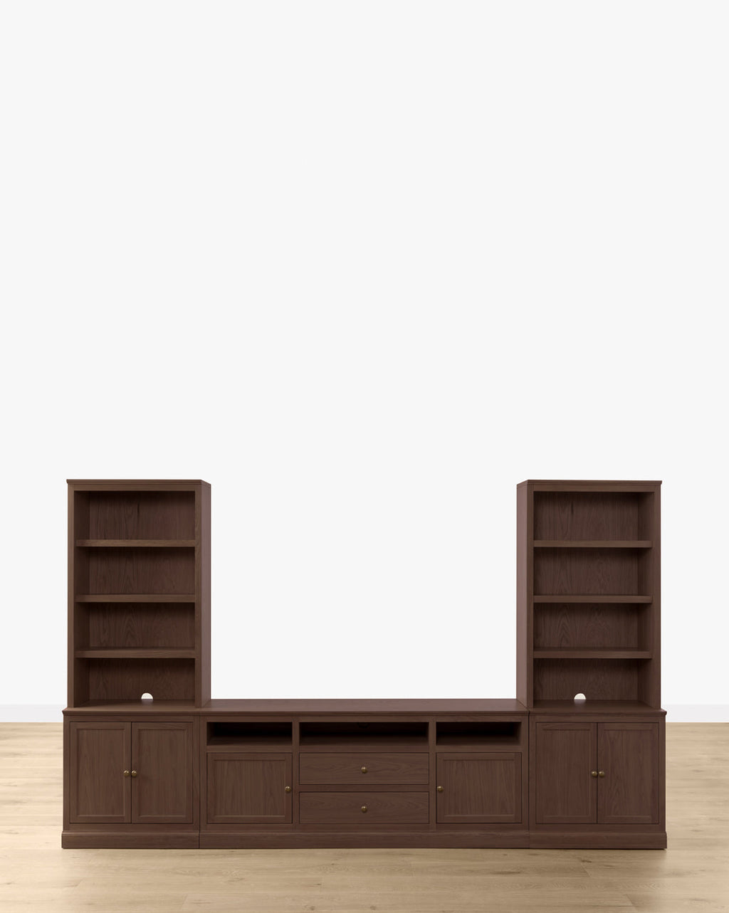 McGee & Co - Bernard Storage Media Console Set (108" - 132")