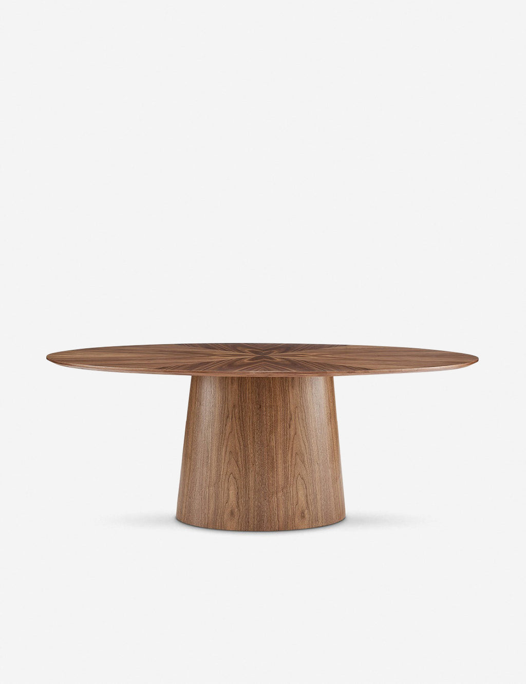 Lulu and Georgia - Beth Oval Dining Table, Brown