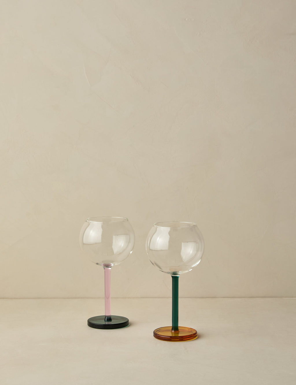 Lulu and Georgia - Bilboquet Wine Glass (Set of 2) by Sophie Lou Jacobsen