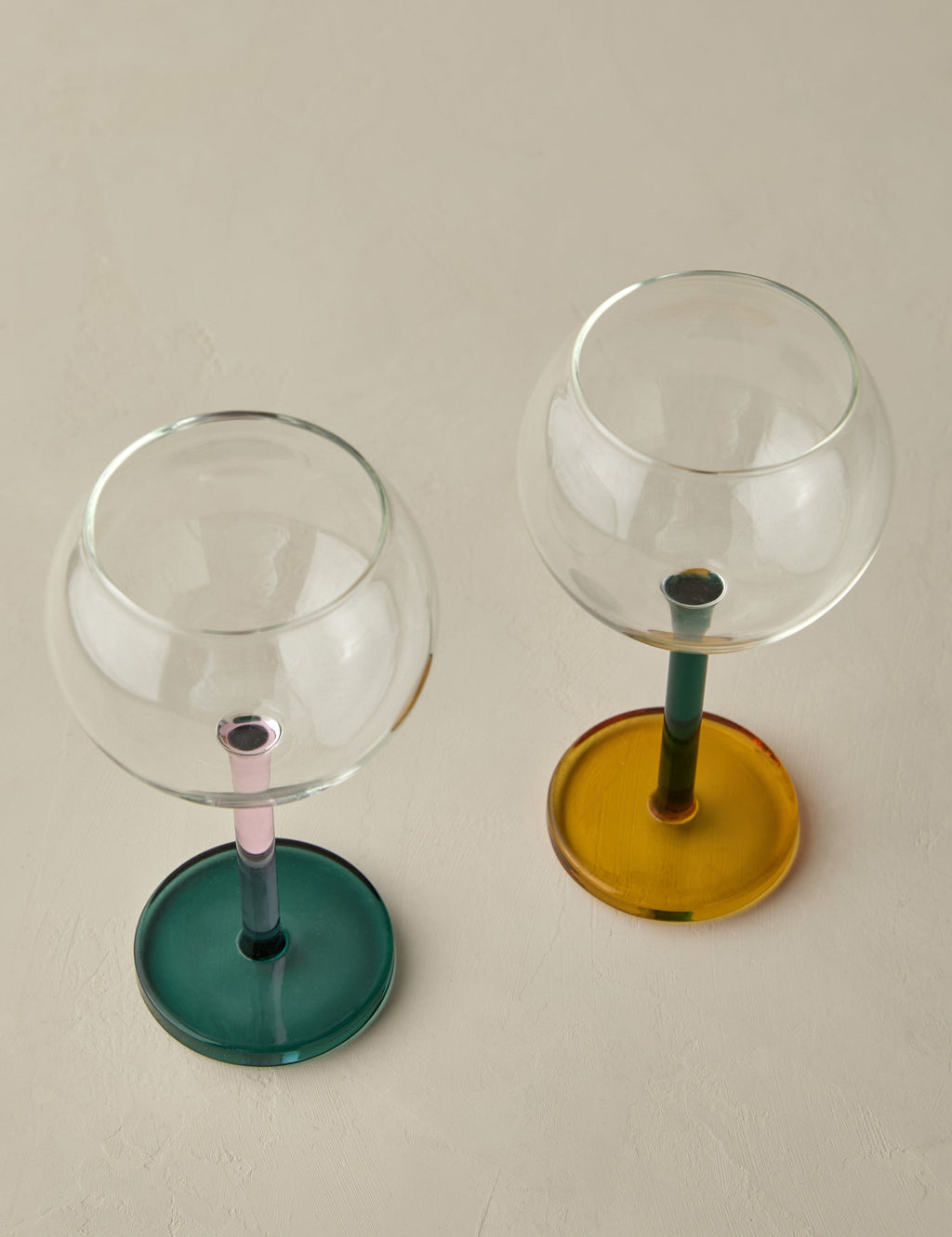 Lulu and Georgia - Bilboquet Wine Glass (Set of 2) by Sophie Lou Jacobsen