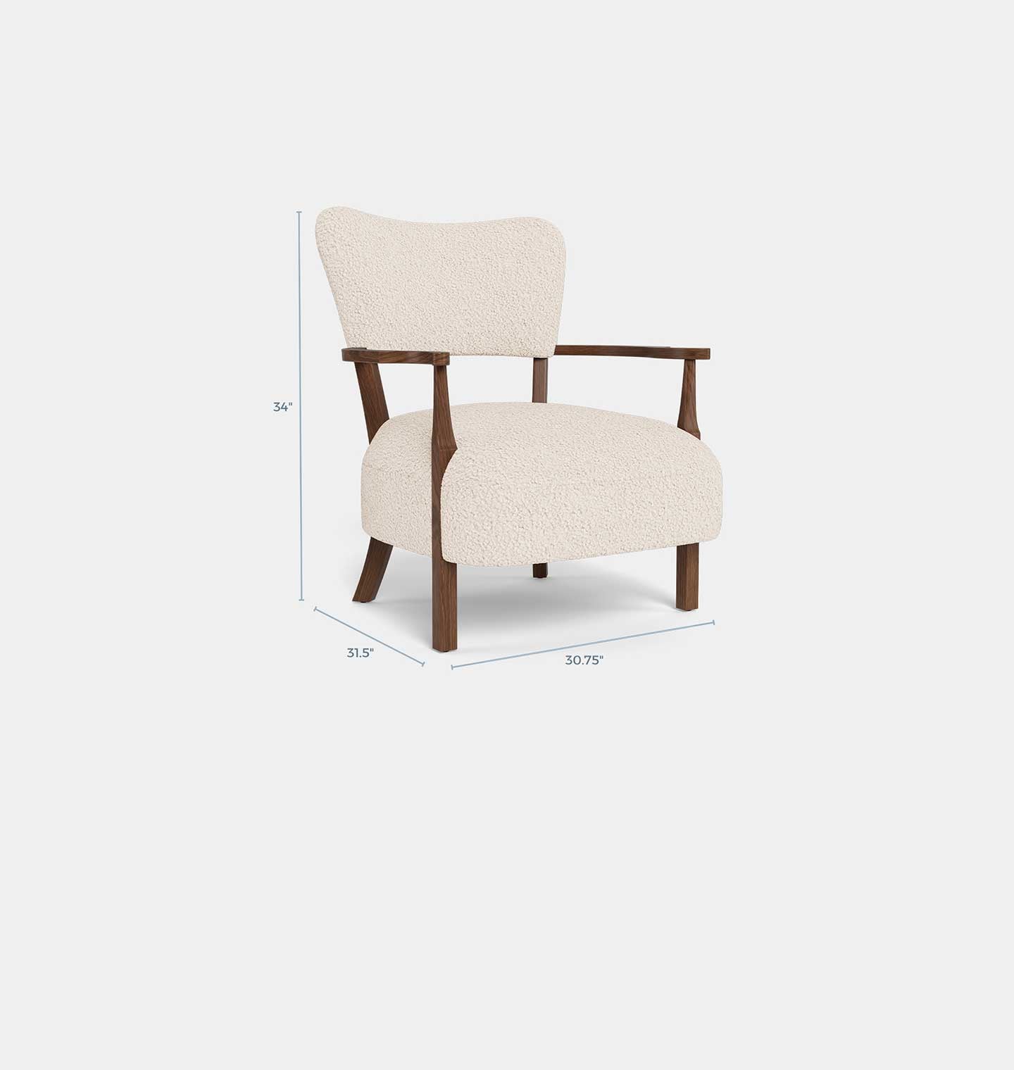 Amber Interiors - Birte Armchair