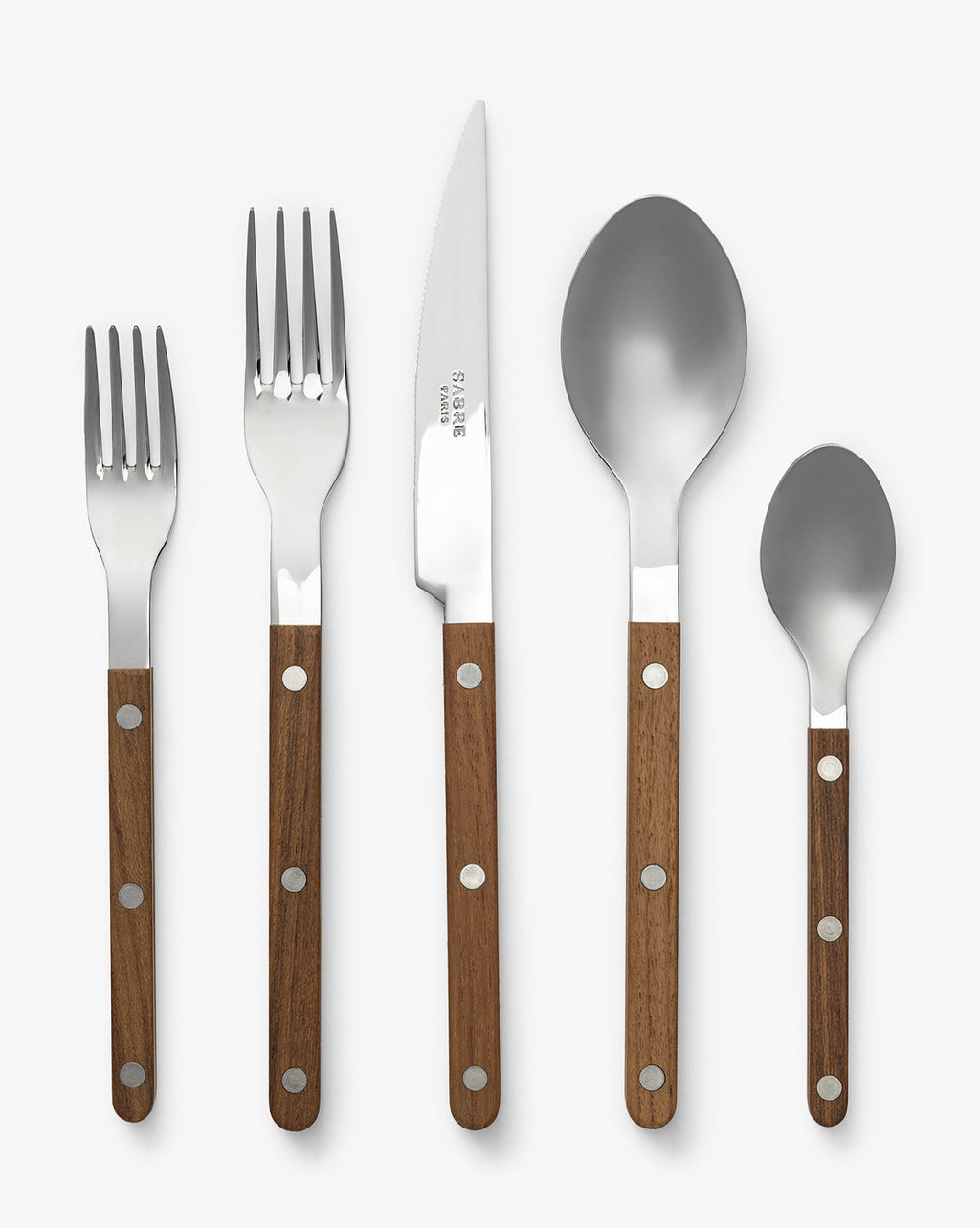 McGee & Co - Bistrot Teak Flatware by Sabre