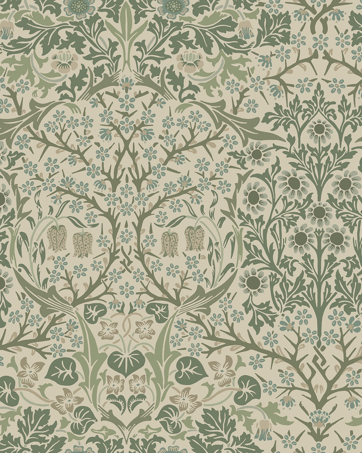 McGee & Co - Morris & Co. x McGee & Co. Blackthorn Wallpaper