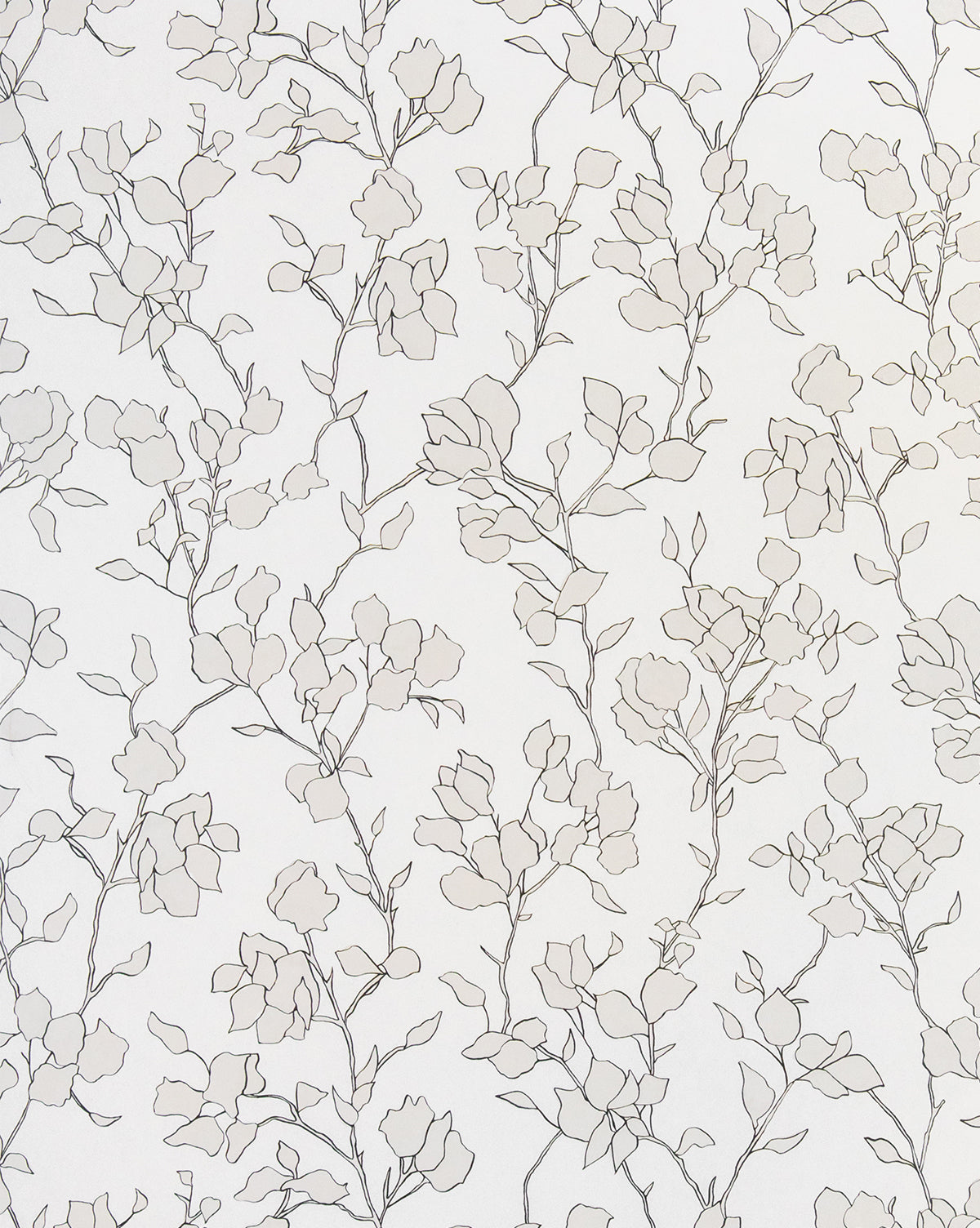 McGee & Co - Blair Sketched Floral Wallpaper
