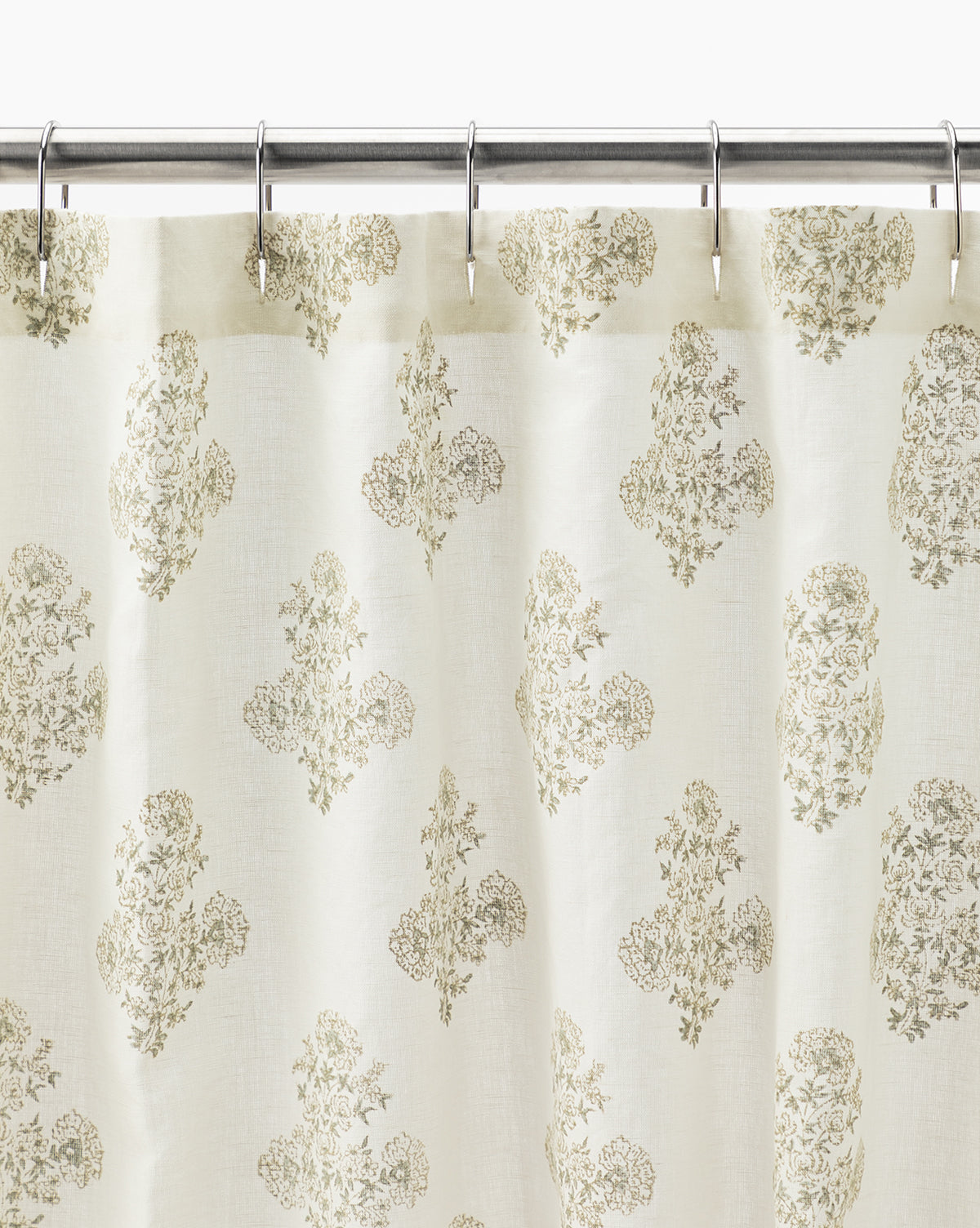 McGee & Co - Block Print Shower Curtain