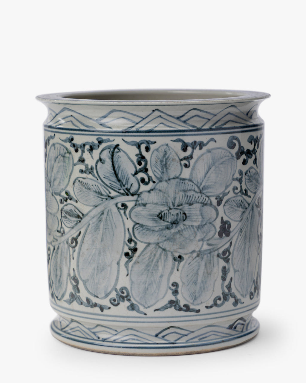 McGee & Co - Blue & White Orchid Pot