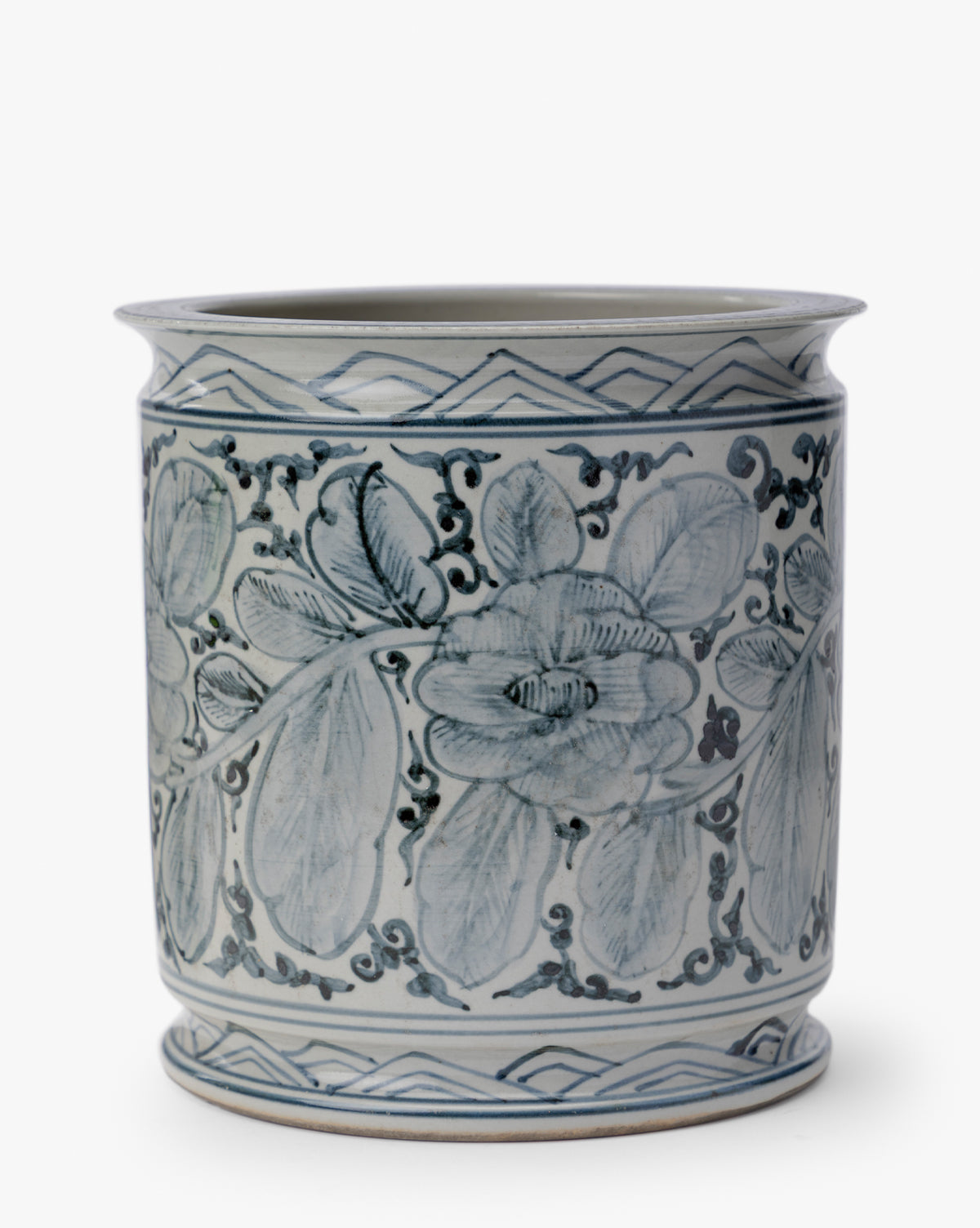 McGee & Co - Blue & White Orchid Pot