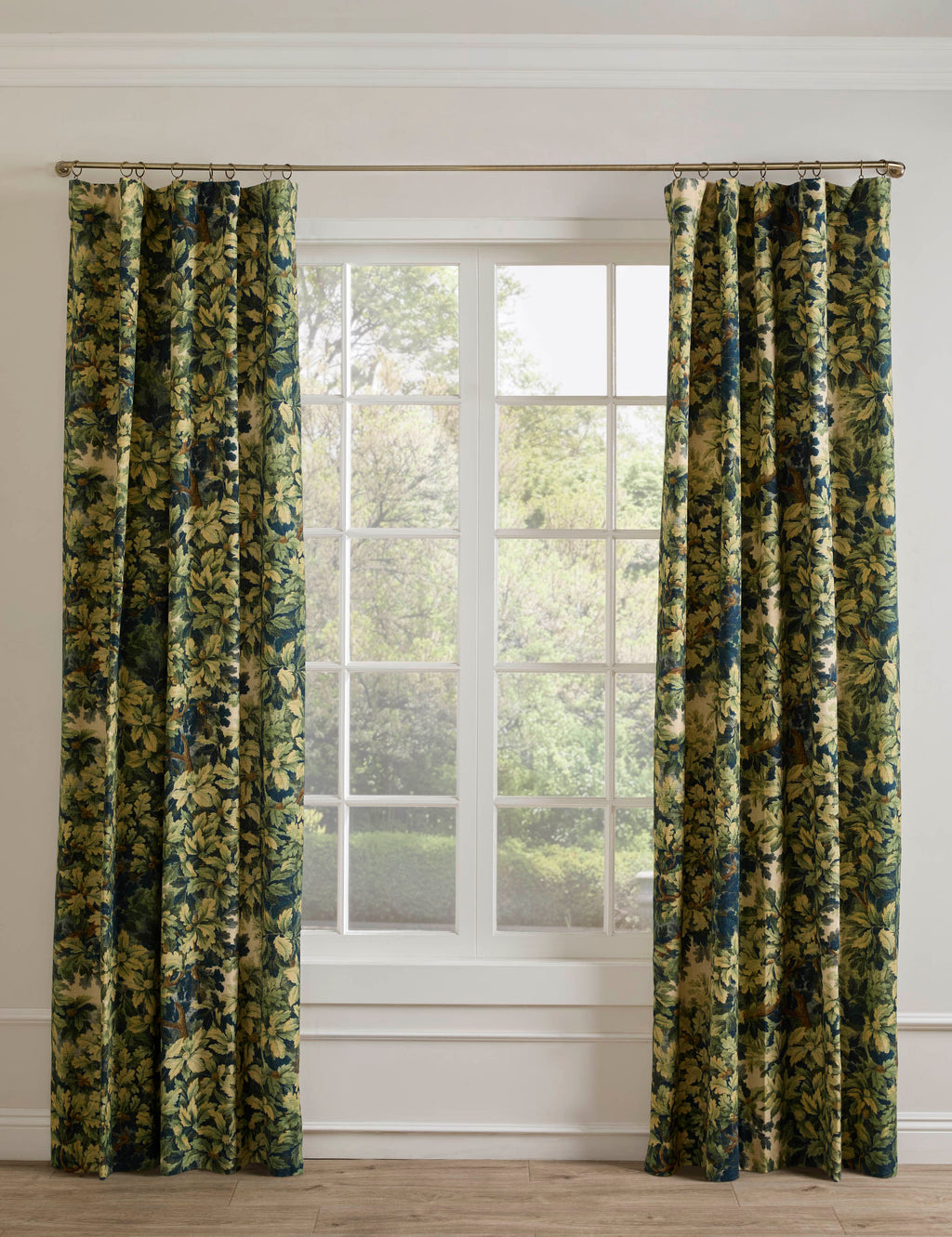 Lulu and Georgia - Bois de Chene Curtain Panel by Scalamandre