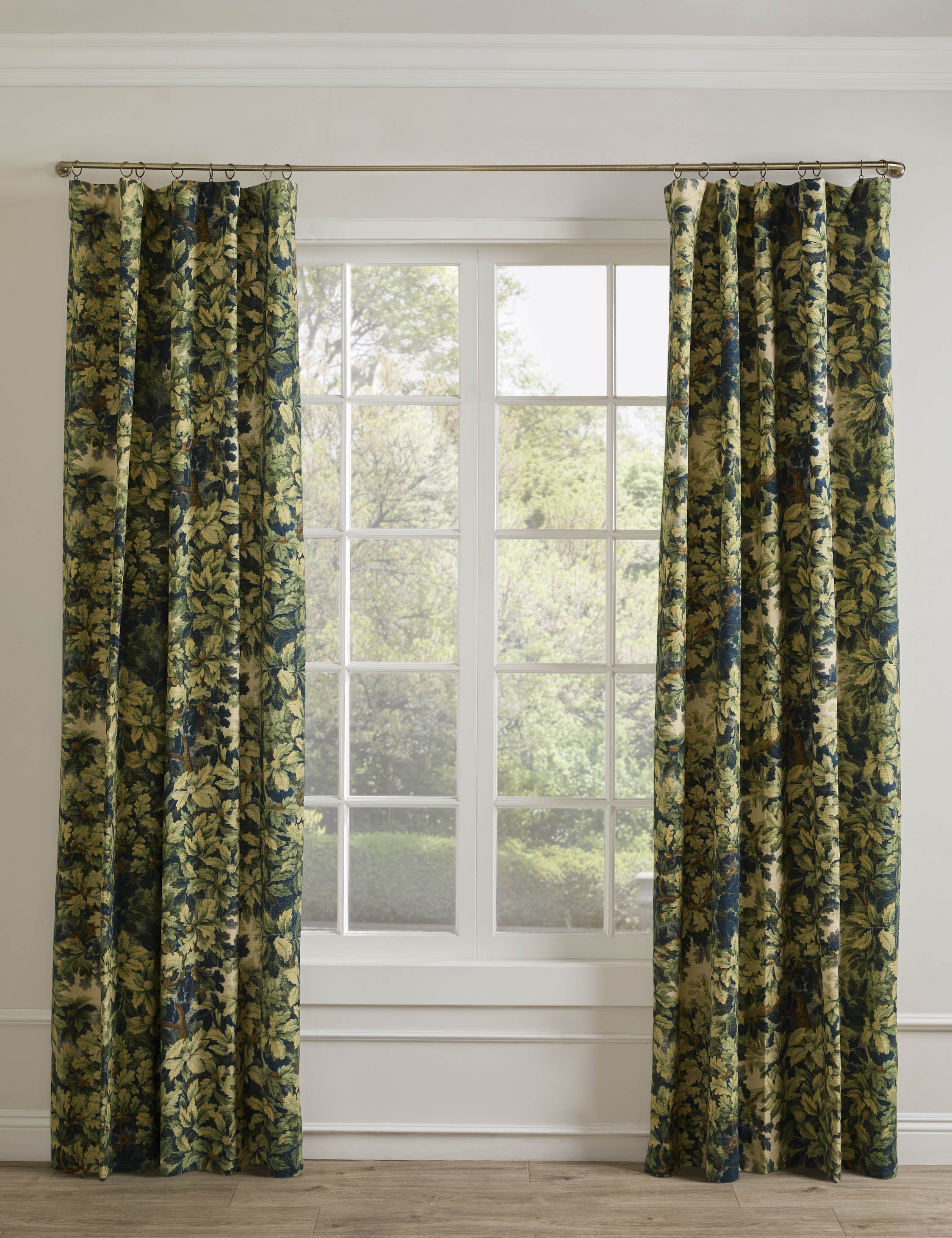 Lulu and Georgia - Bois de Chene Curtain Panel by Scalamandre