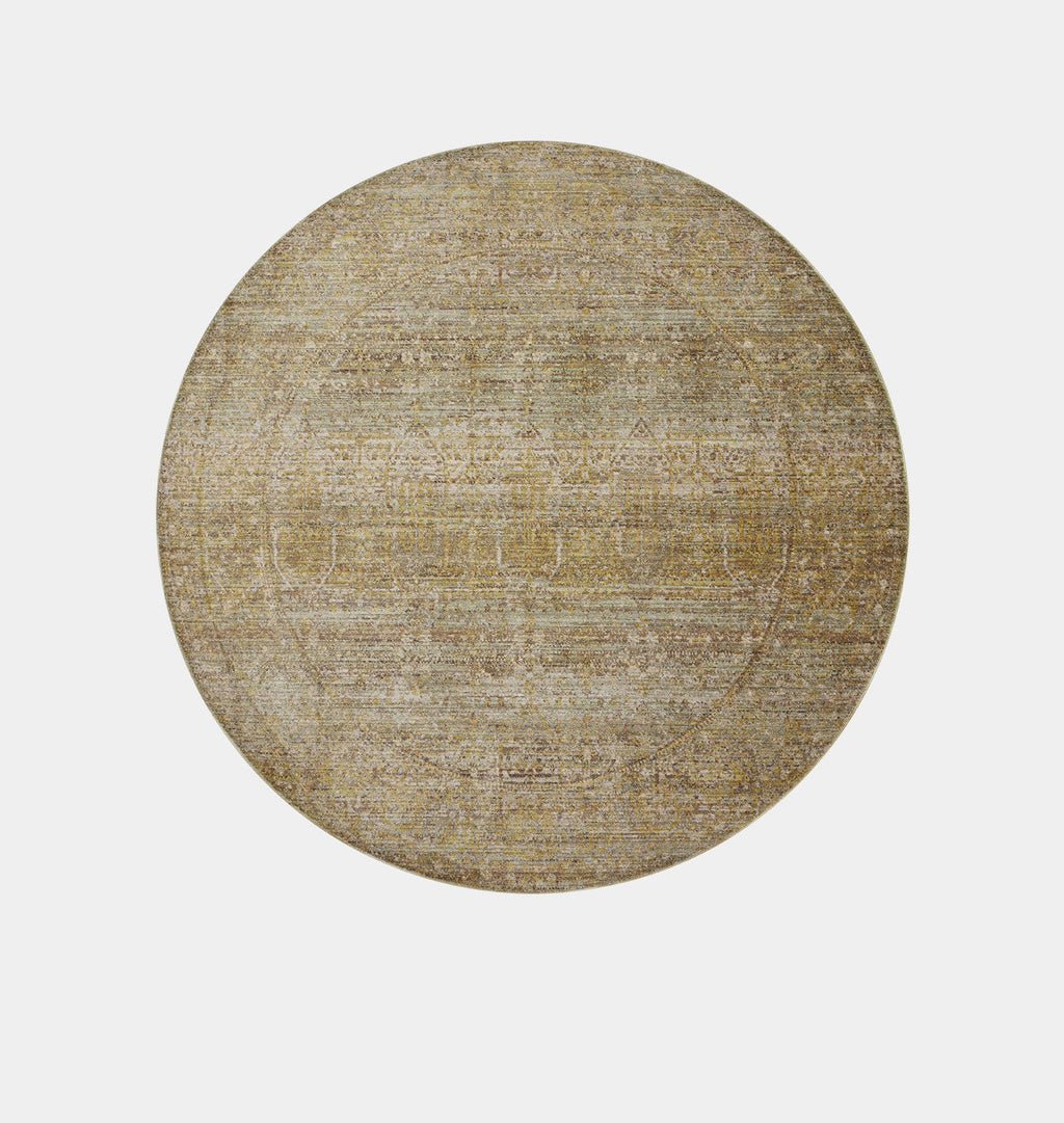 Amber Interiors - Bradbury BRU - 02 Dove / Gold Area Rug