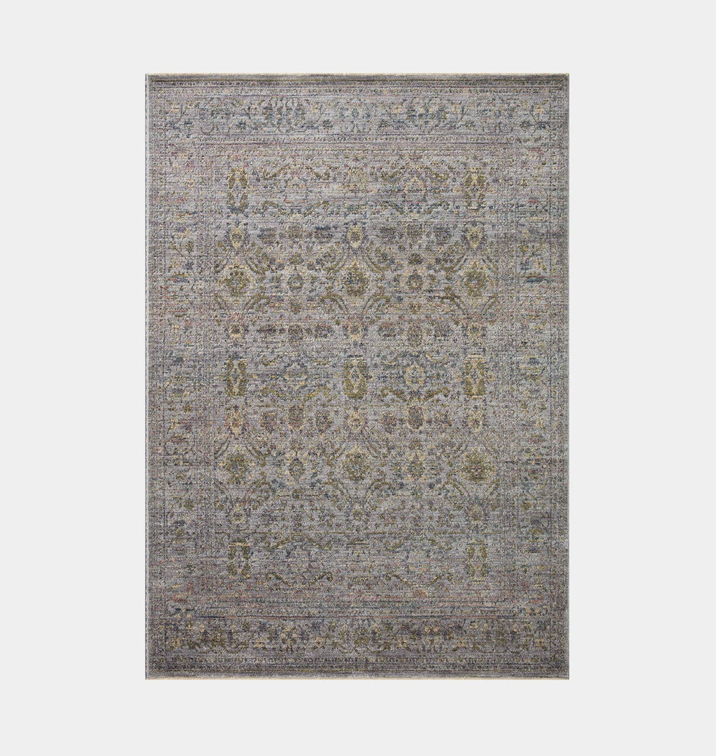 Amber Interiors - Bradbury BRU - 04 Grey / Multi Area Rug