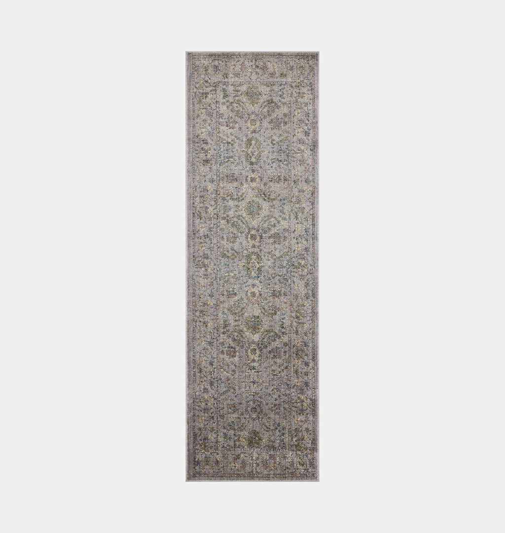 Amber Interiors - Bradbury BRU - 04 Grey / Multi Area Rug