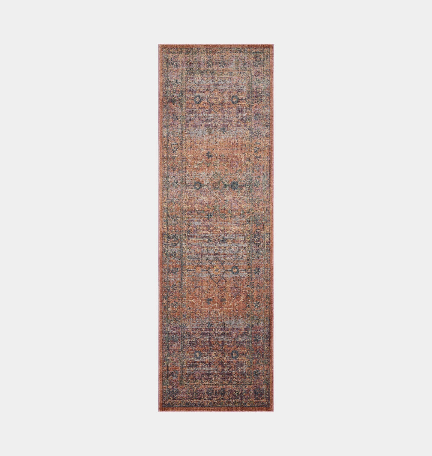 Amber Interiors - Bradbury BRU - 06 Sunset / Multi Area Rug