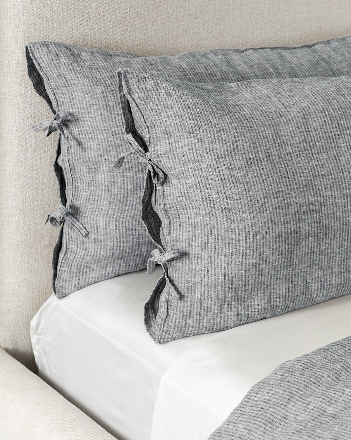 McGee & Co - Branston Linen Shams (Set of 2)