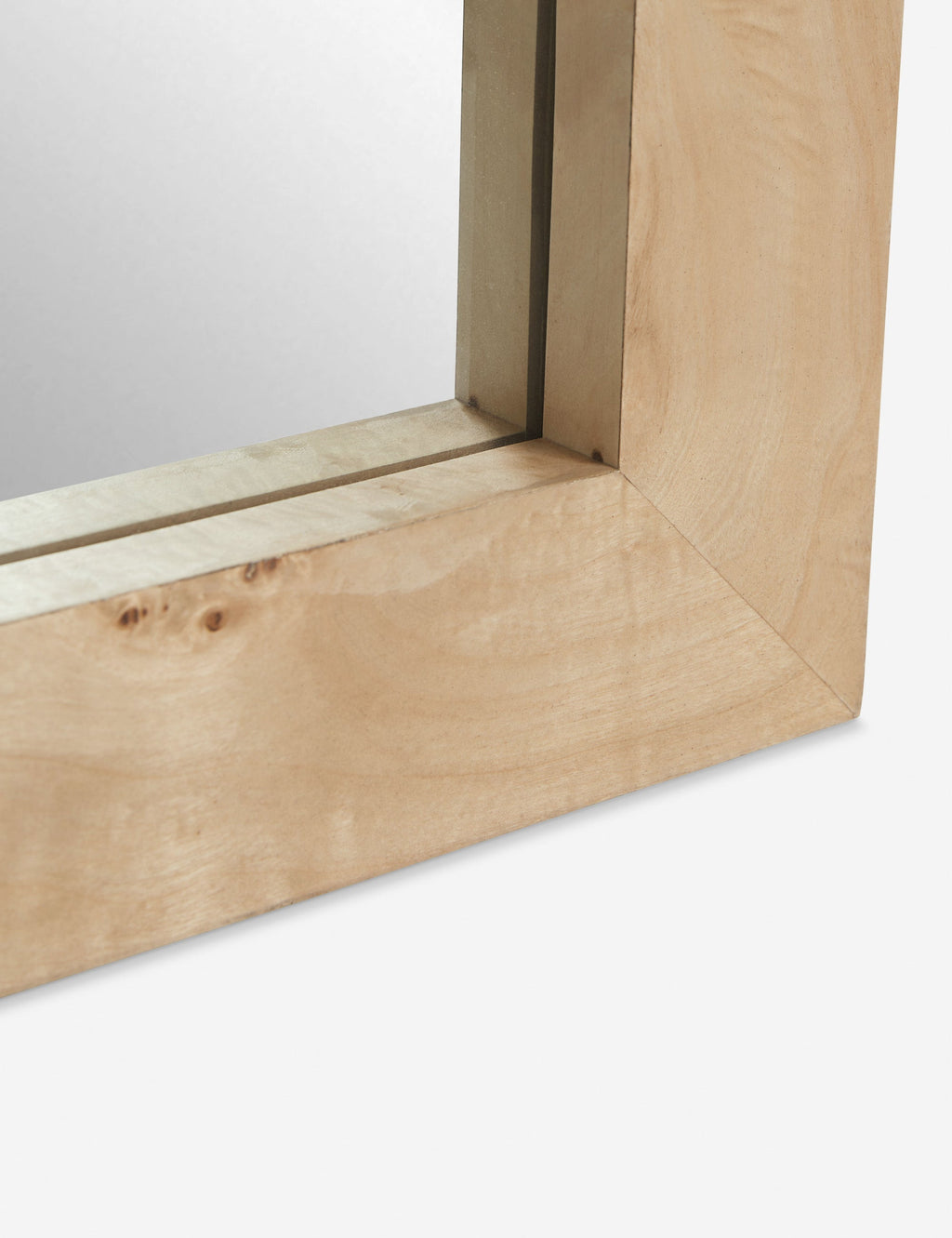 Lulu and Georgia - Bree Burl Wood Floor Mirror