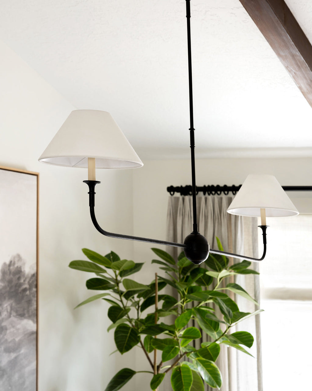 McGee & Co - Piaf Large Two Light Linear Pendant