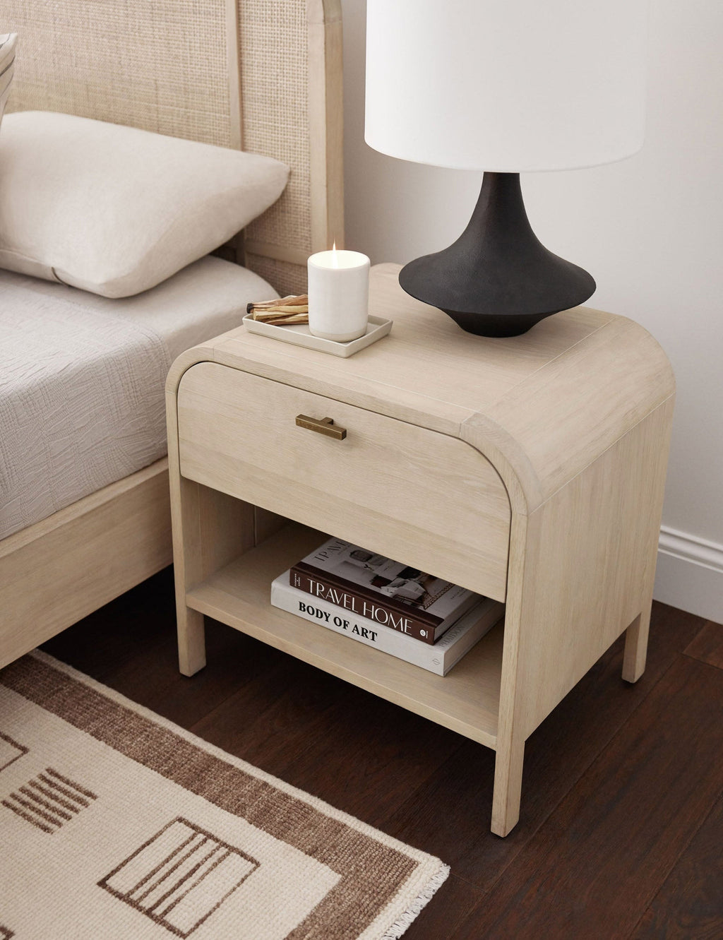 Lulu and Georgia - Open Box: Brooke Nightstand, Natural