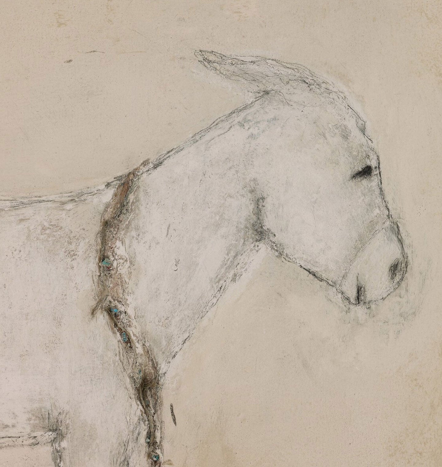 Amber Interiors - Burro Bestow Framed Print