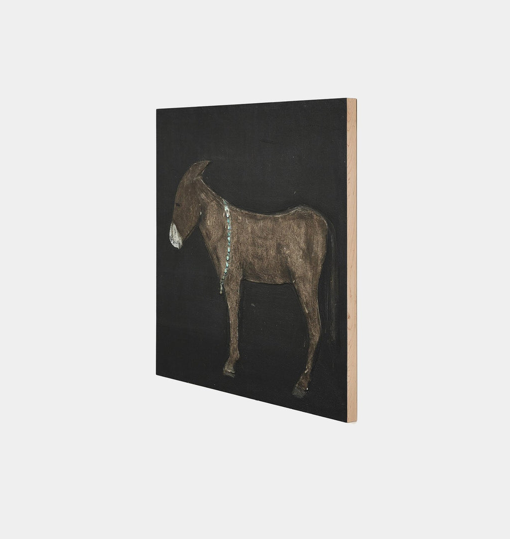 Amber Interiors - Burro Noche by Paul Meyer Framed Print