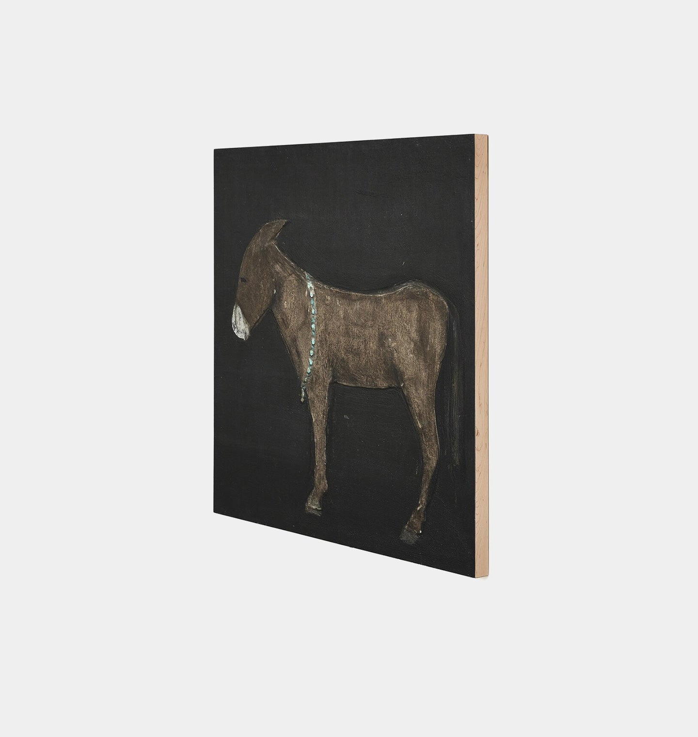 Amber Interiors - Burro Noche by Paul Meyer Framed Print