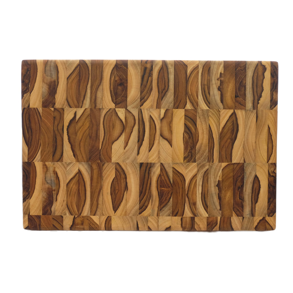 Terra Klay - Butcher Block Cutting Board in Teak Wood