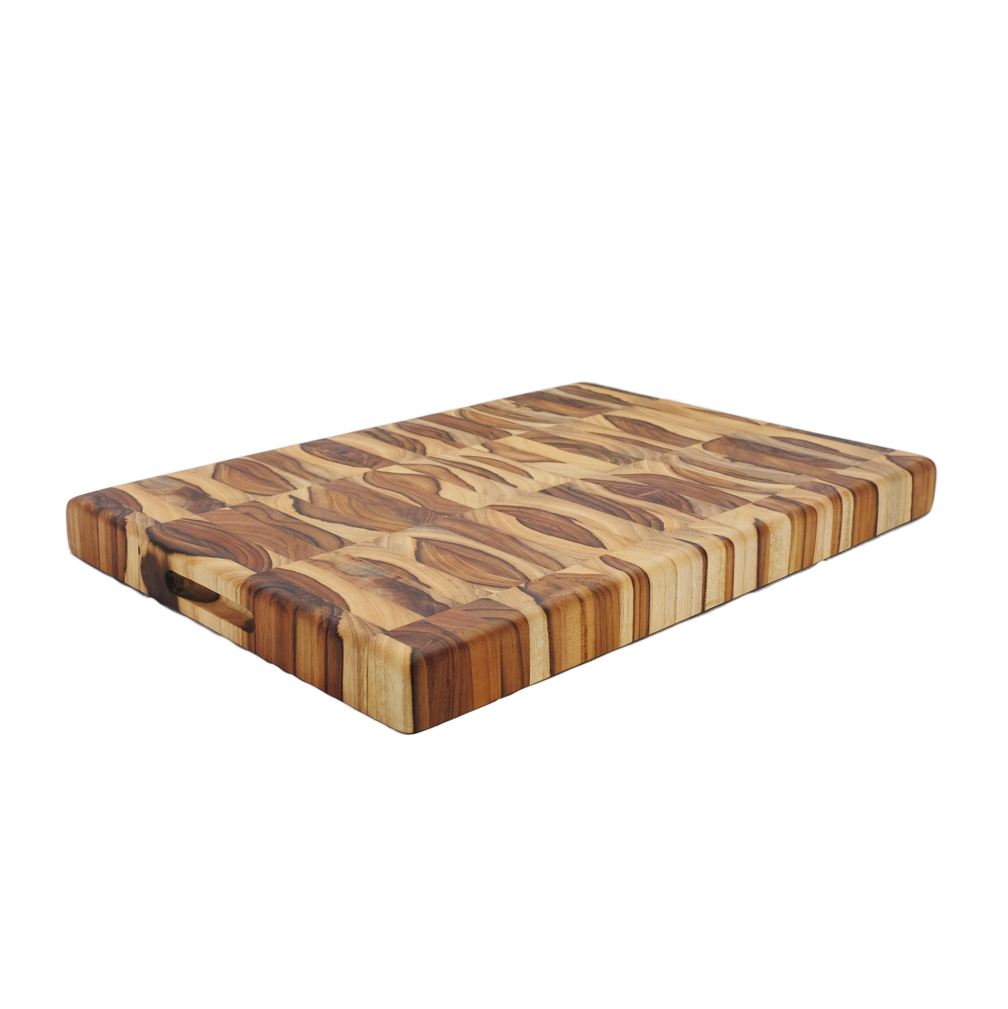 Terra Klay - Butcher Block Cutting Board in Teak Wood