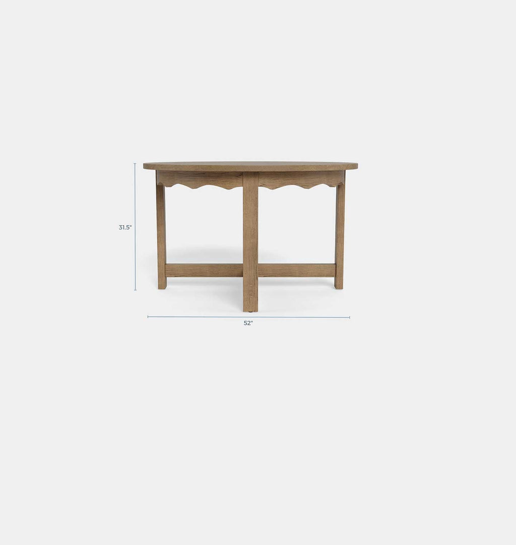 Amber Interiors - Byrd Round Dining Table
