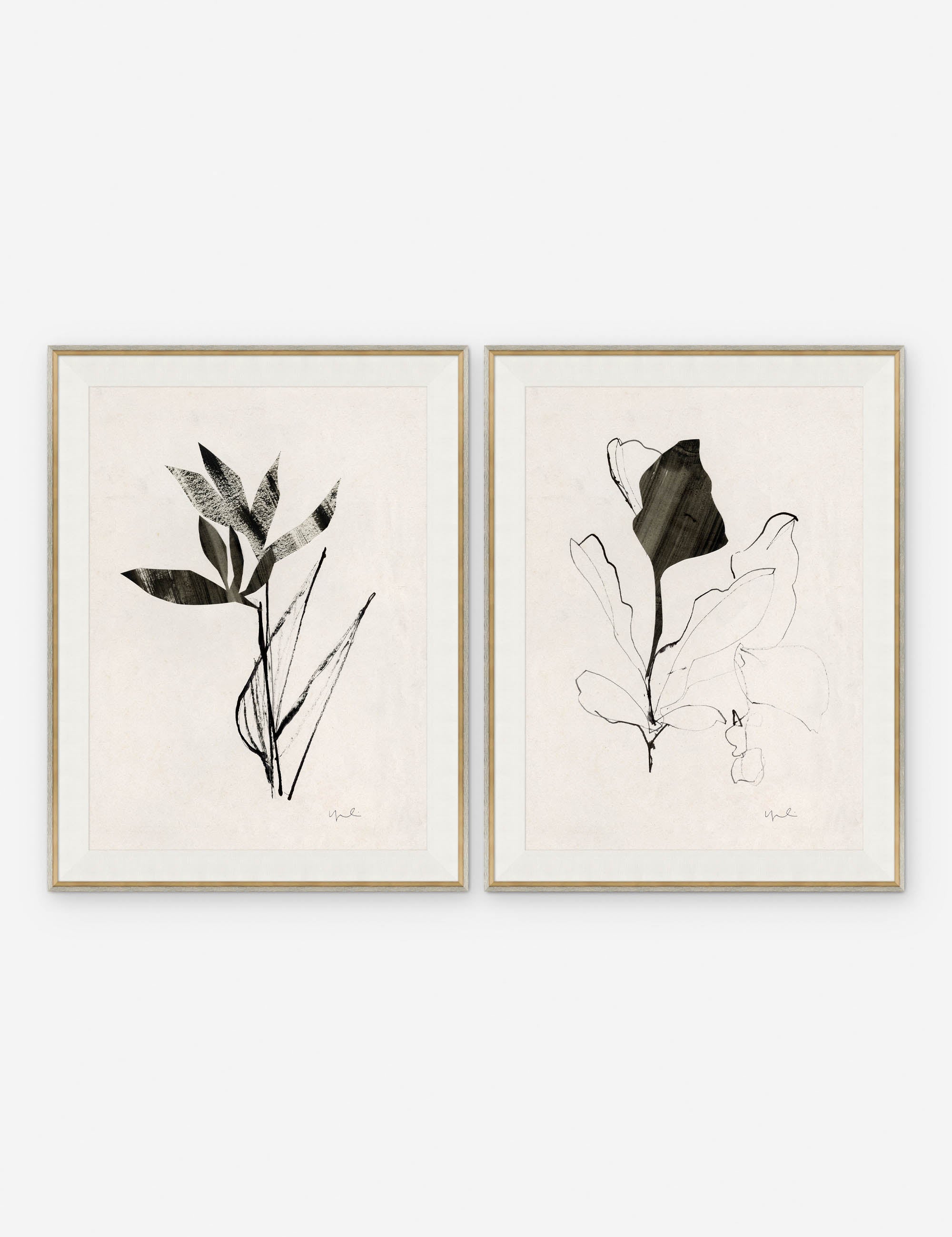 Lulu and Georgia - Noir I & II Print by Yuki Osada (Set of 2)