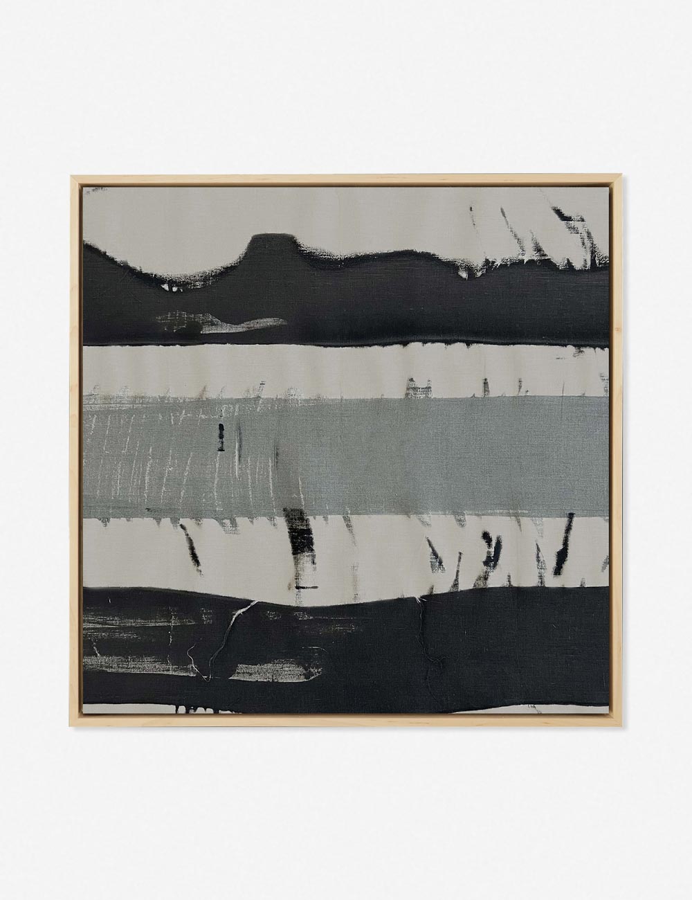 Lulu and Georgia - Neutral Abstract No. 25 Wall Art by Visual Contrast